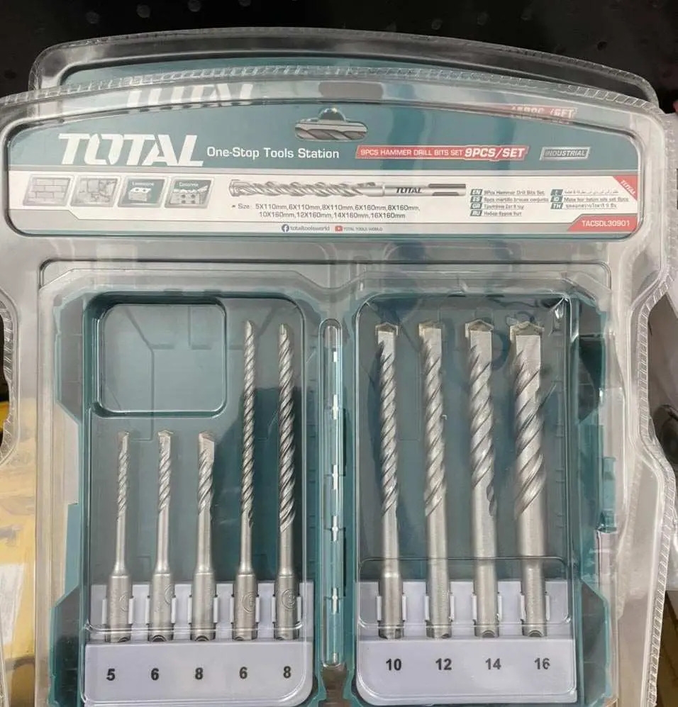 Bộ 9 mũi khoan gài TACSDL30901 TOTAL