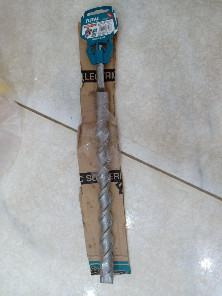 Mũi khoan bê tông bốn cạnh (+) TAC312204C TOTAL