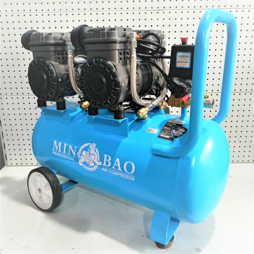 Máy nén khí không dầu Minbao MBKD-50L