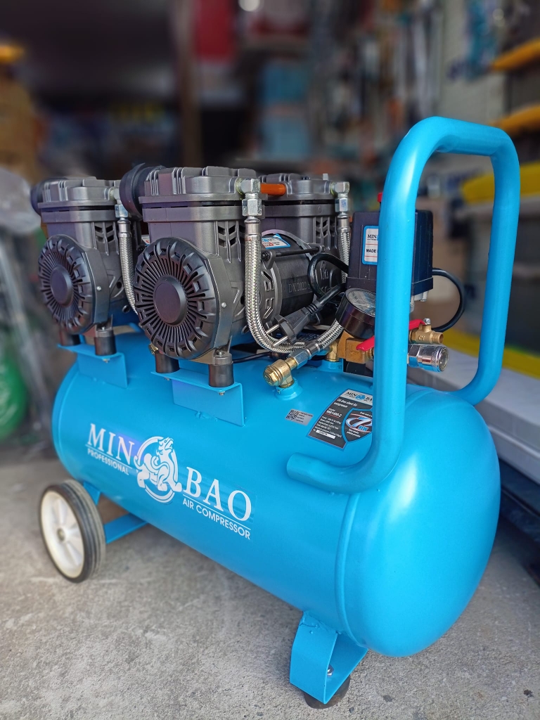 Máy nén khí không dầu Minbao MBKD-50L