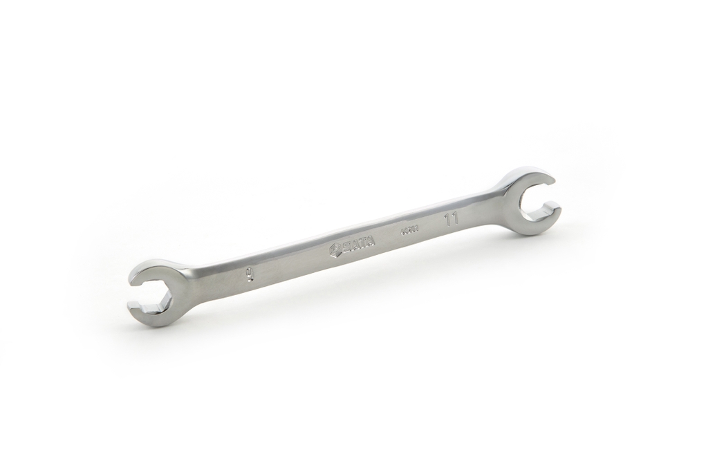 Cờ lê 2 đầu mở 9*11MM SATA 48201 - FULL POLISH FLARE NUT WRENCH 9X11MM