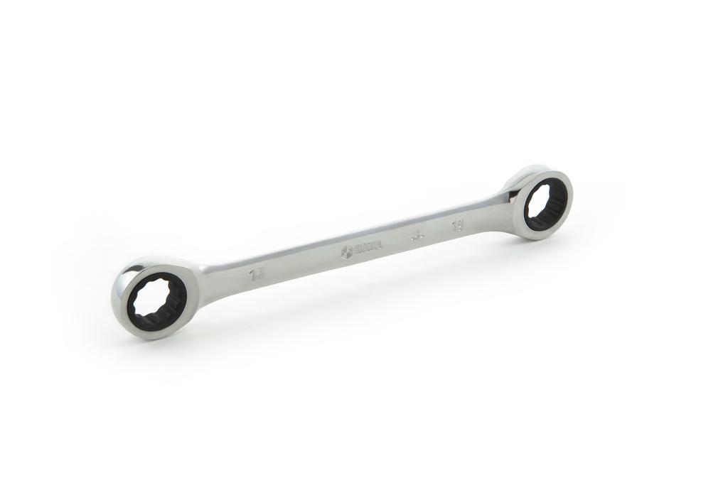 Cờ lê 2 đầu vòng 17*19MM SATA 46206 - FP BOX END RATCHETING WRENCH 17X19MM