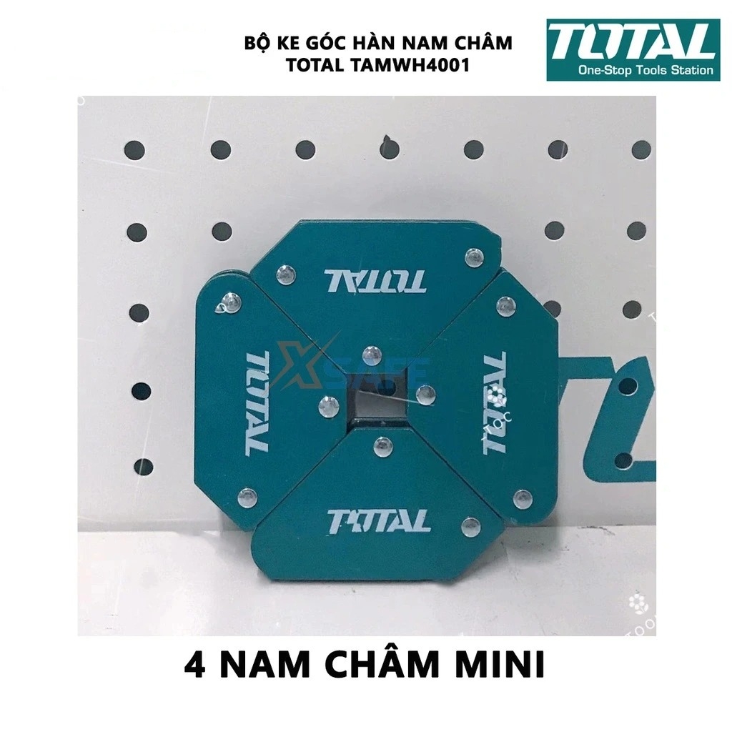 Bộ 4 ke góc nam châm hàn 3 góc TAMWH4001 TOTAL