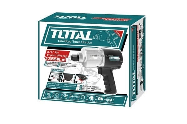 Dụng cụ vặn buloong dùng khí nén BH 3 THÁNG TAT40341 TOTAL