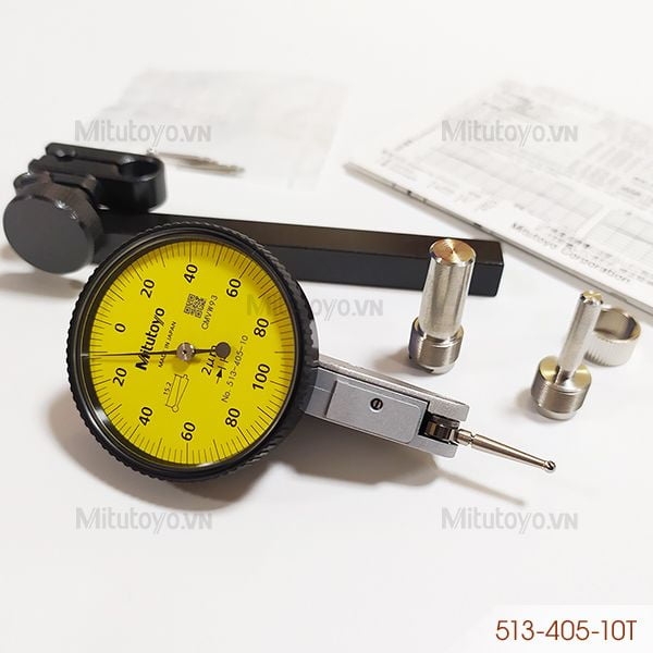 Đồng hồ so chân gập 0.2mm/0.002mm (Full set) Mitutoyo 513-405-10T