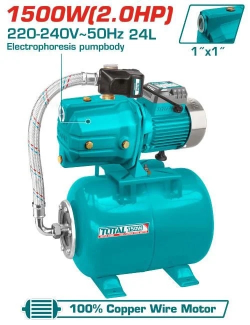Máy bơm nước 1500W TWP415006 TOTAL