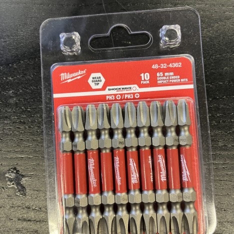 Đầu vặn vít ngắn Milwaukee 48-32-4362D (PH3-65mm)