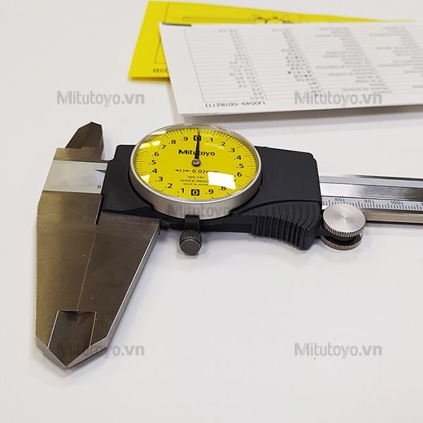 Thước cặp đồng hồ 0-300mm/0.02mm Mitutoyo 505-745 (D30TX)