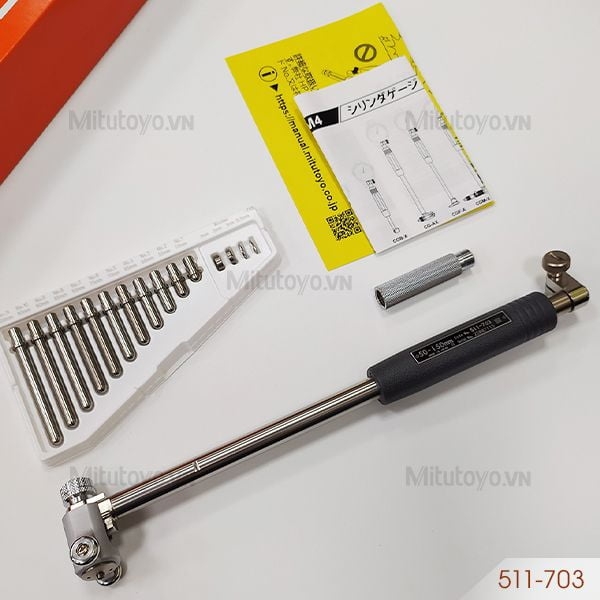 Bộ đo lỗ 50-150mm (không bao gồm đồng hồ) Mitutoyo 511-703