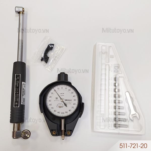 Bộ đồng hồ đo lỗ18-35mm/0.001mm Mitutoyo 511-721-20