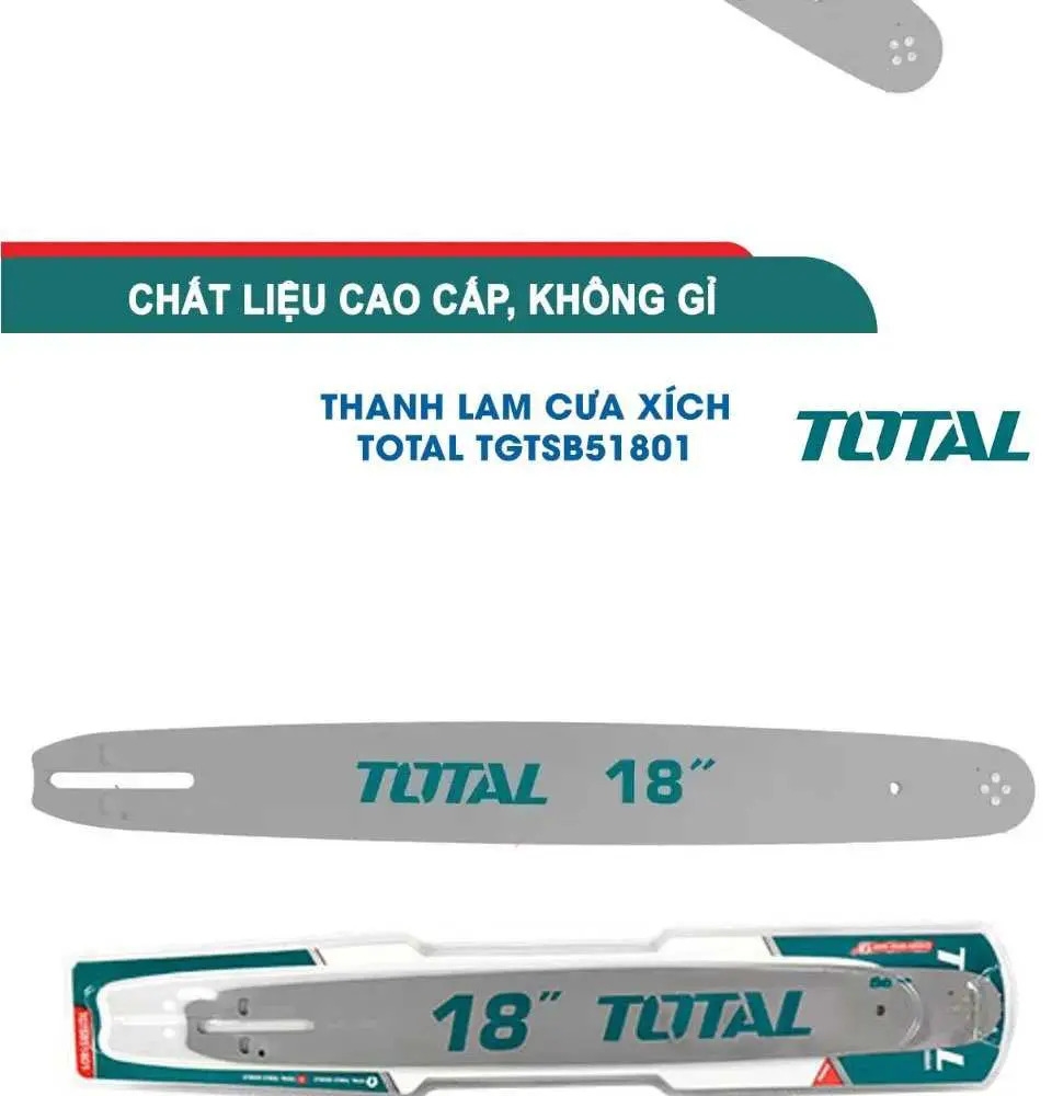 Thanh lam cưa xích 18inch TGTSB51801 TOTAL