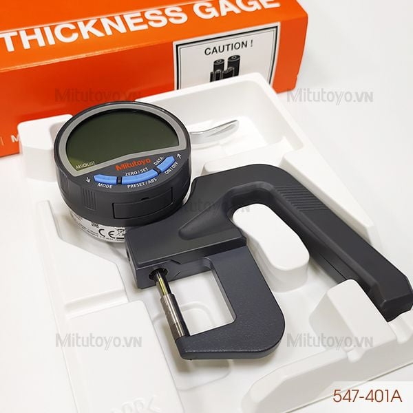 Đồng hồ đo độ dày điện tử 0-12mm/0.001mm Mitutoyo 547-401A