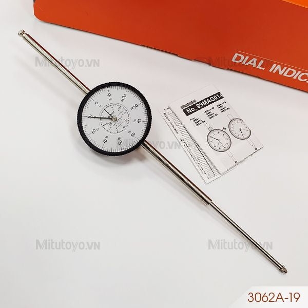 Đồng hồ so cơ khí 0-100mm/0.01mm Mitutoyo 3062A-19