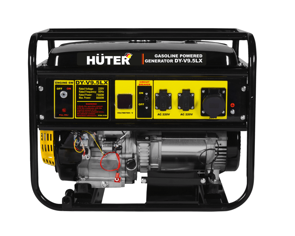 Máy phát điện chạy xăng HUTER DY-V9.5LX