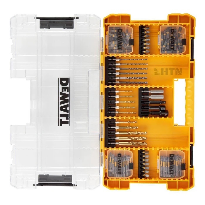 Bộ mũi khoan và mũi vít 115 chi tiết DeWalt DWACS115