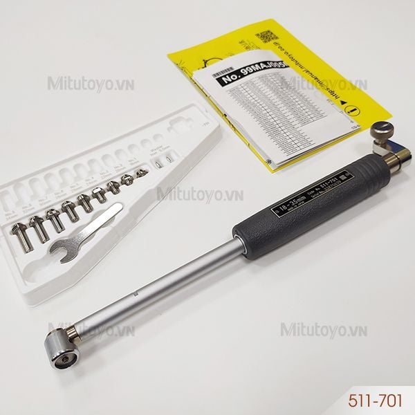 Bộ đo lỗ 18-35mm (không bao gồm đồng hồ) Mitutoyo 511-701