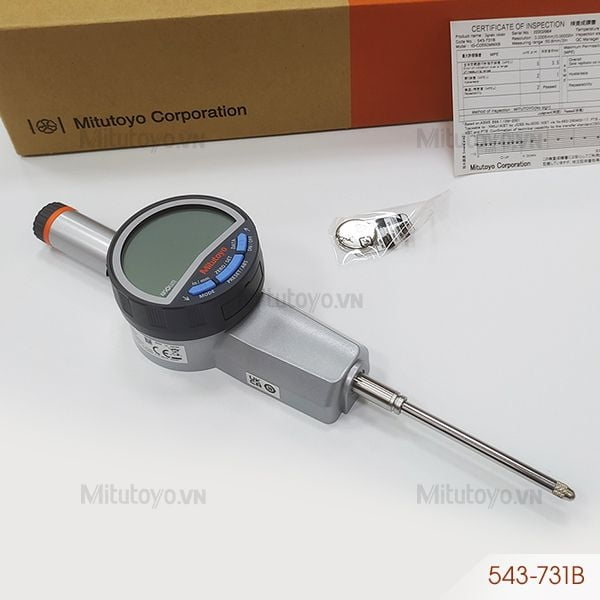 Đồng hồ so điện tử 50.8mm/0-2''/0.001mm  Mitutoyo 543-731B (543-491B)