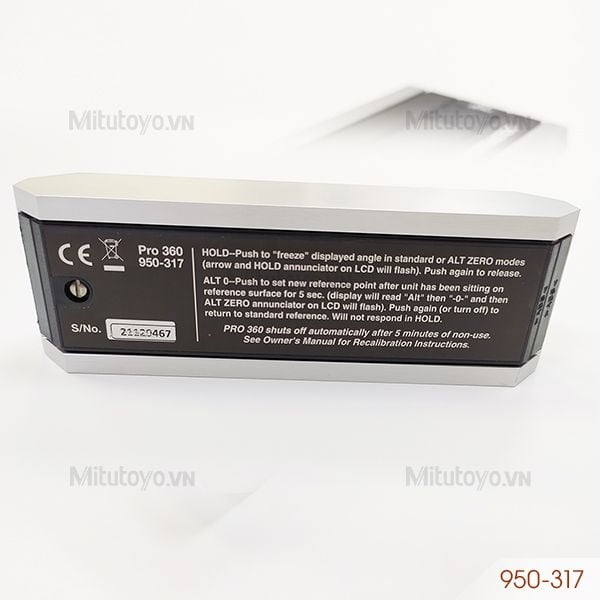 Nivo cân bằng điện tử 0.1° Pro360 Mitutoyo 950-317