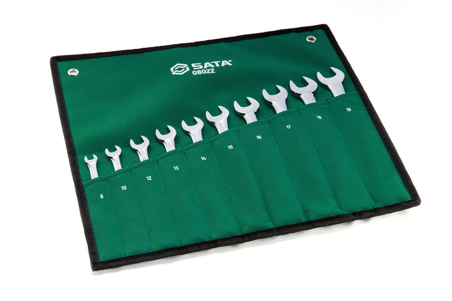 Bộ cờ lê 2 đầu SATA 1 bộ 10 cái 08022
