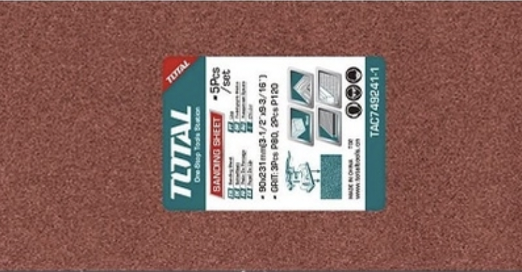 Giấy chà nhám chữ nhật TAC749241-1 TOTAL