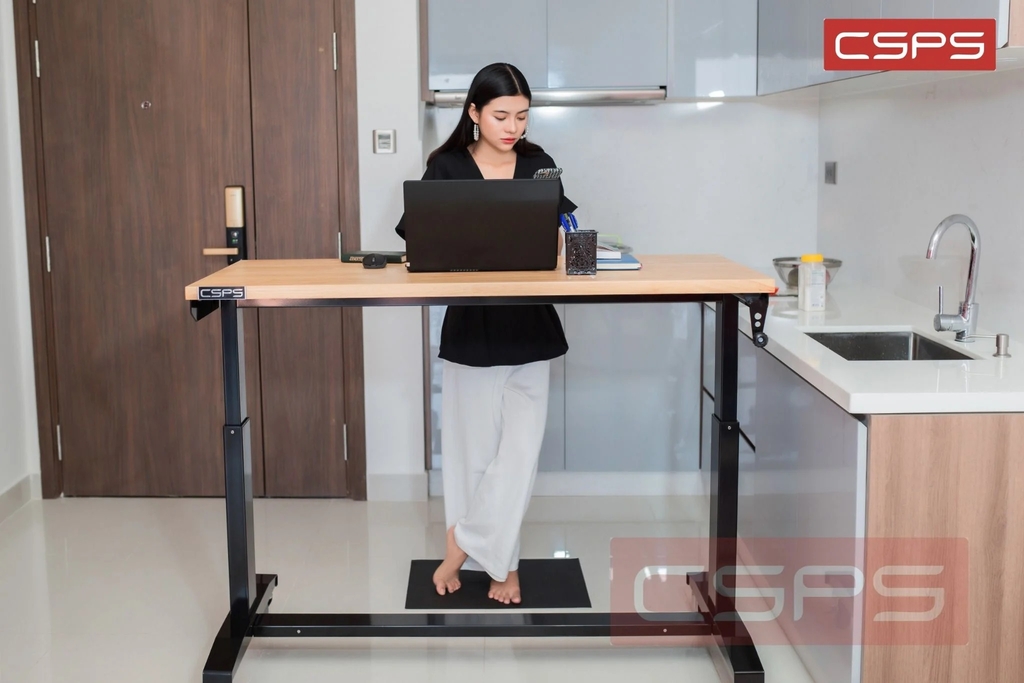 Bàn điều chỉnh độ cao 117cm - 132cm - 157cm CSPS VNLT157XDB12