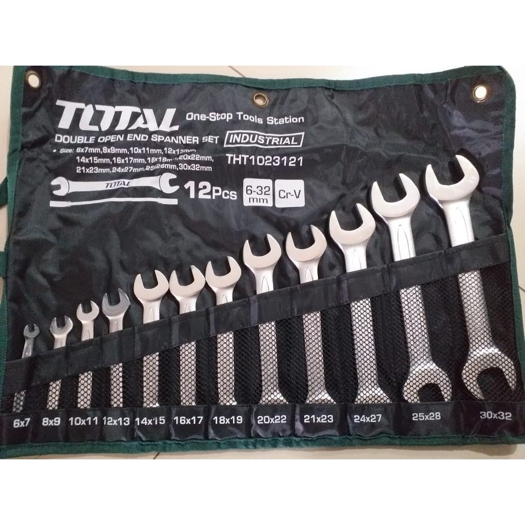 Bộ cờ lê hai miệng THT1023121 TOTAL