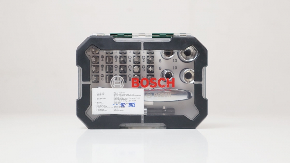 Bộ vặn vít 26 món Bosch 2607017322