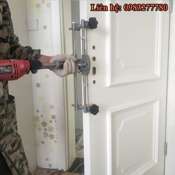 Bộ cữ phay ổ khóa cửa cao cấp TPC 9999