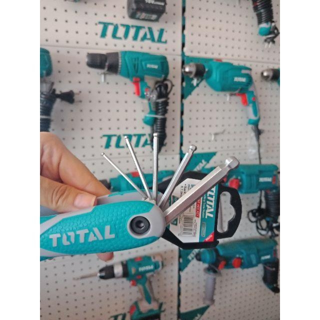 Bộ khóa lục giác dạng xếp THT1061836 TOTAL