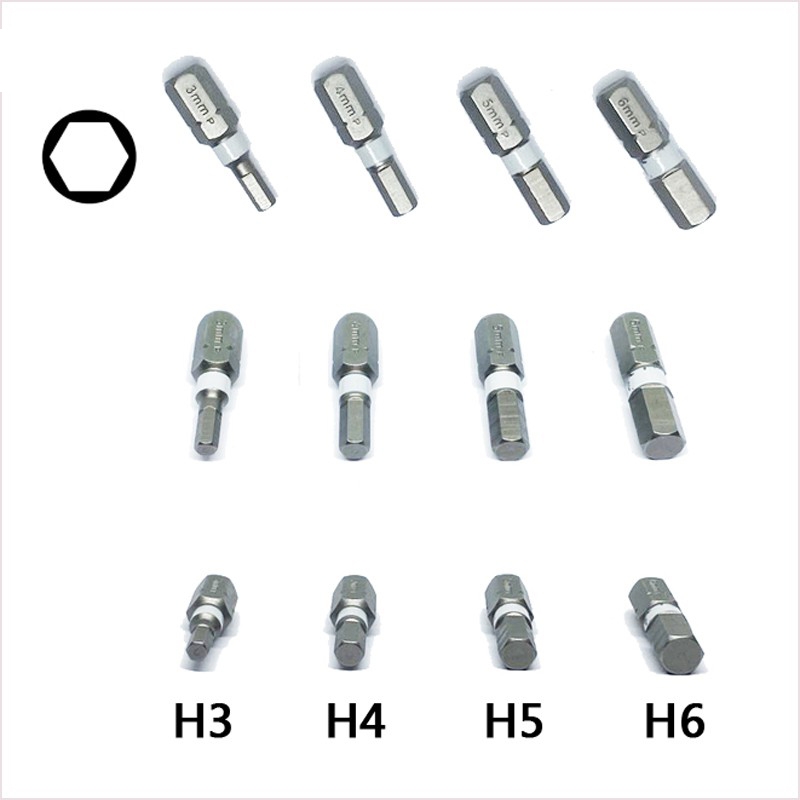 Bộ vặn vít extra hard 25mm đầu SL, Hex (8 món) Bosch 2608522414