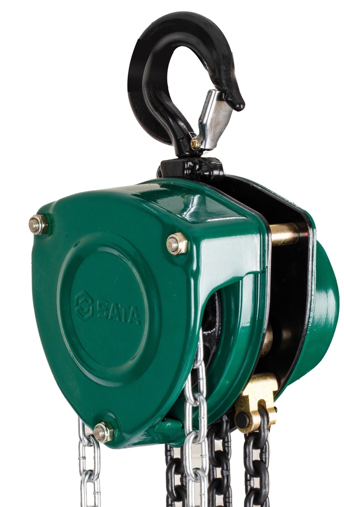 Tời (Palăng xích) bằng tay 3m SATA 97861 - HEAVY DUTY CHAIN BLOCK 1 TONNE 3 METER