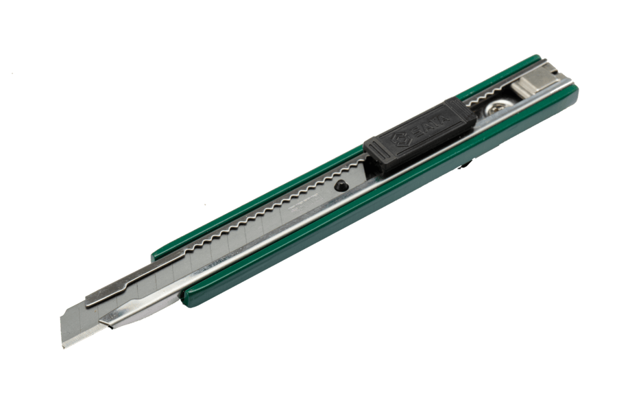 Dao tiện ích bằng kẽm 9*80mm SATA 93424A - ZI-ALLOY UTILITY KNIFE, 13-POINT, 9X80MM
