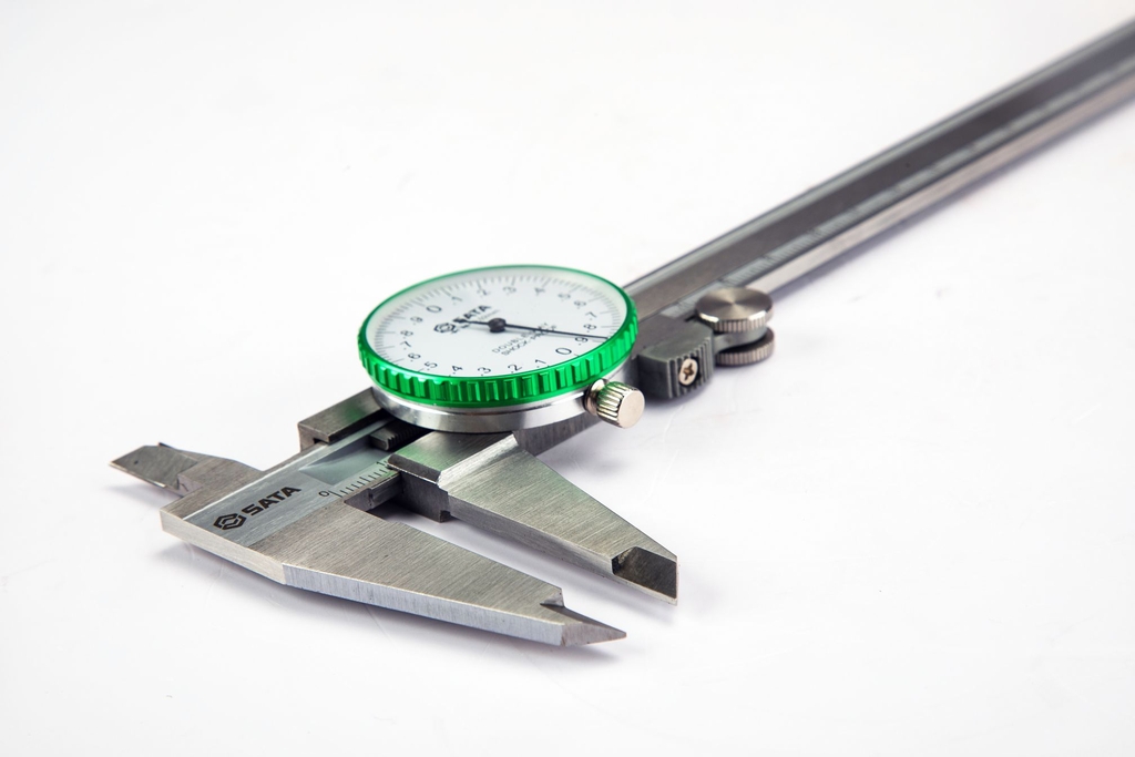 Thước cặp có đồng hồ chỉ báo SATA 0-200mm 91522