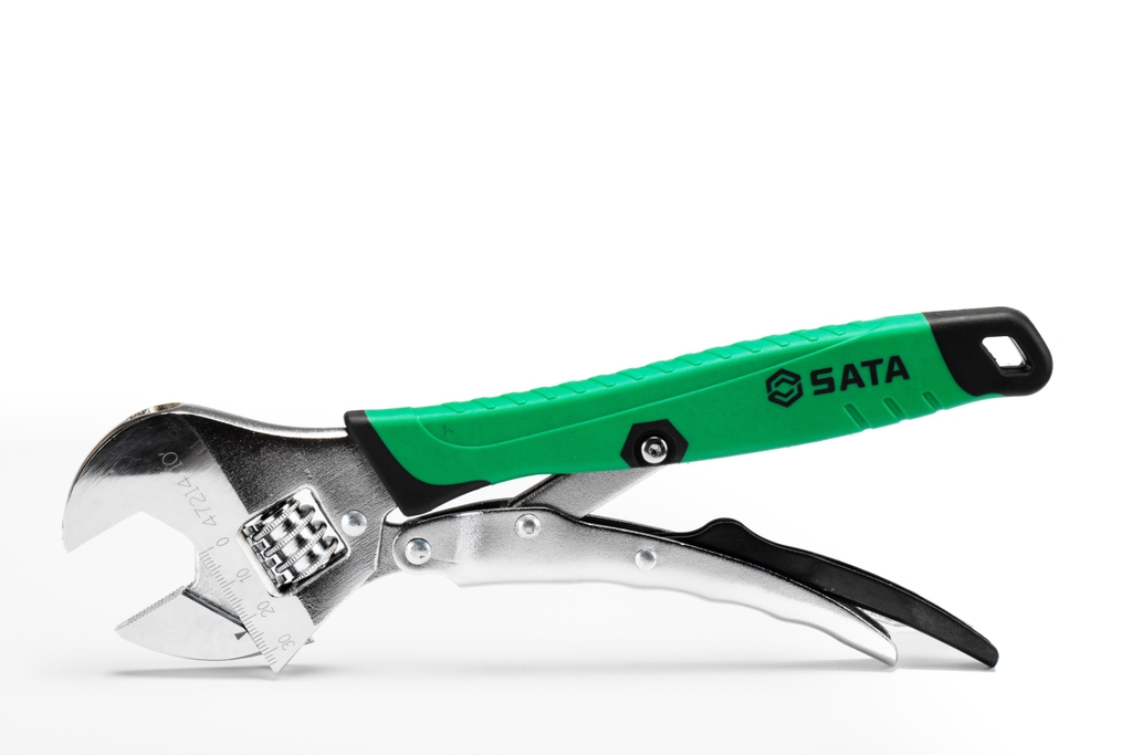 Mỏ lết khóa ngàm cờ lê SATA 8inch 47213