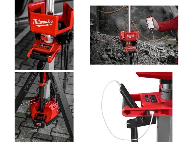 Đèn LED công suất cao dùng pin 18V Milwaukee M18 HOSALC-0