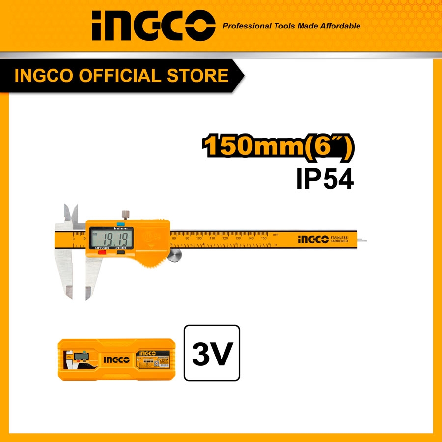 Thước Cặp Điện Tử(0-150Mm) HDCD28150 INGCO