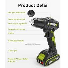 Máy khoan pin 20V WORX WE212.9
