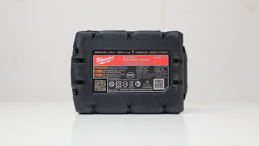 Pin Milwaukee 18V/5.0Ah REDLITHIUM-ION M18B5