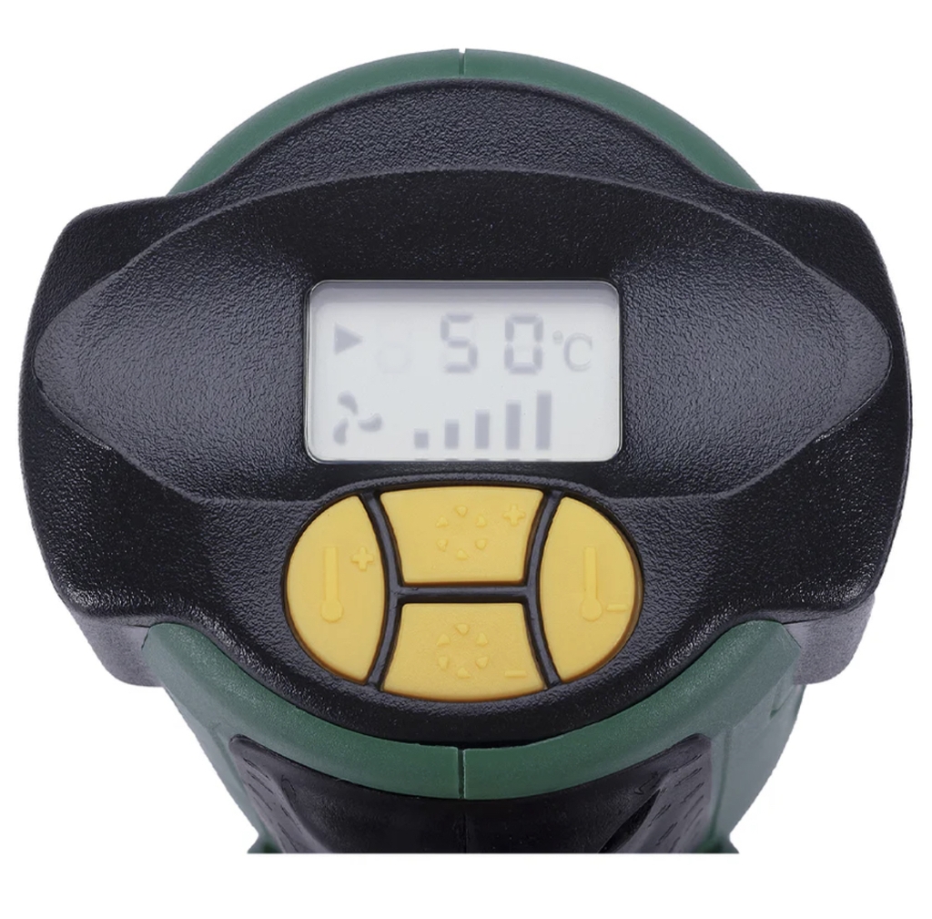 Máy khò nhiệt kỹ thuật số SATA 2KW 97925 (Máy thổi hơi nóng dùng điện)
