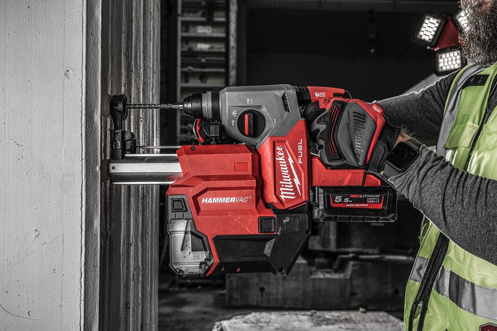 Phụ kiện hút bụi cho máy khoan Milwaukee M18 FDDEXL-0