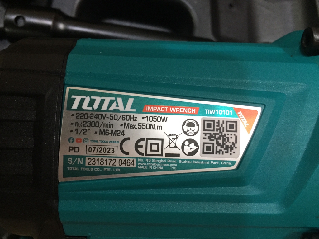 Máy bắn Buloong TIW10101 TOTAL