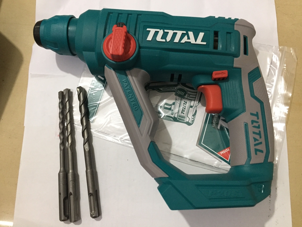 Máy khoan bê tôngdùng pin 20V TRHLI1601 TOTAL