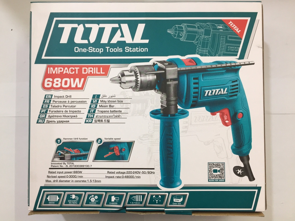 Máy khoan búa TG1061356E TOTAL