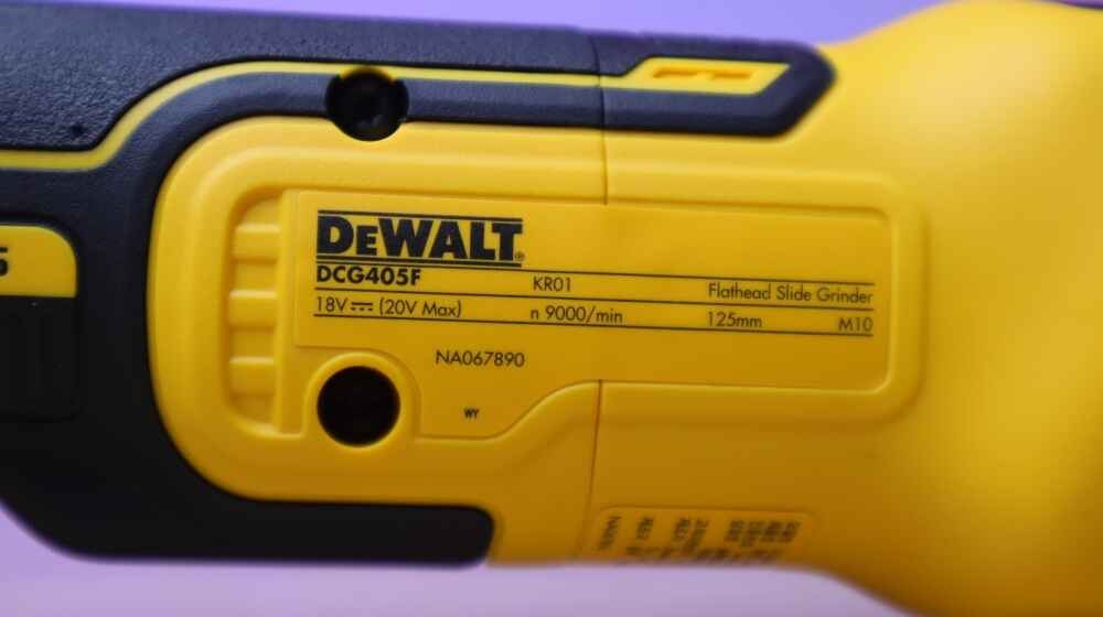 Máy mài dùng pin Dewalt DCG405FN-KR