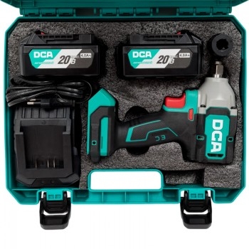 Máy siết bu lông dùng pin 20V DCA ADPB320EM ( 2 Pin 4.0Ah, 1 Sạc)