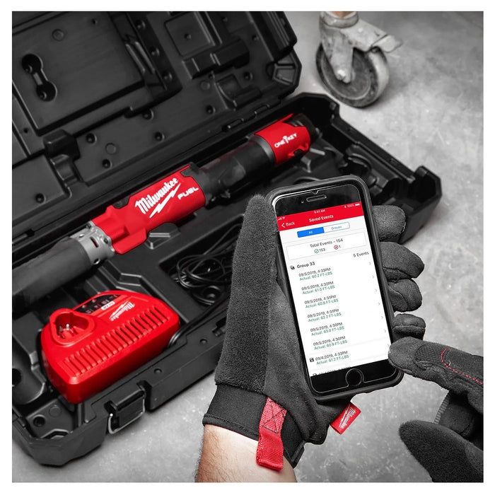 Máy siết bu lông chỉnh lực điện tử Milwaukee M12 ONEFTR12-0C0 dùng Pin 12V, cốt 1/2 inch, công nghệ ONE-KEY