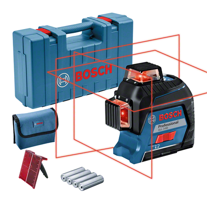 Máy cân mực GLL 3-80 (tia đỏ) Bosch 0601063S00