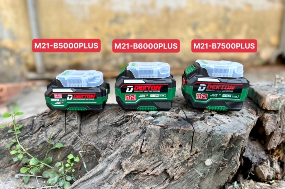 Pin 21V/5.0Ah Dekton M21-B5000PLUS (10cell/5.0Ah)