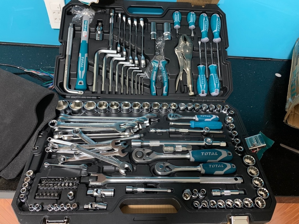 Bộ 142 cái công cụ kết hợp THKTHP21426 TOTAL