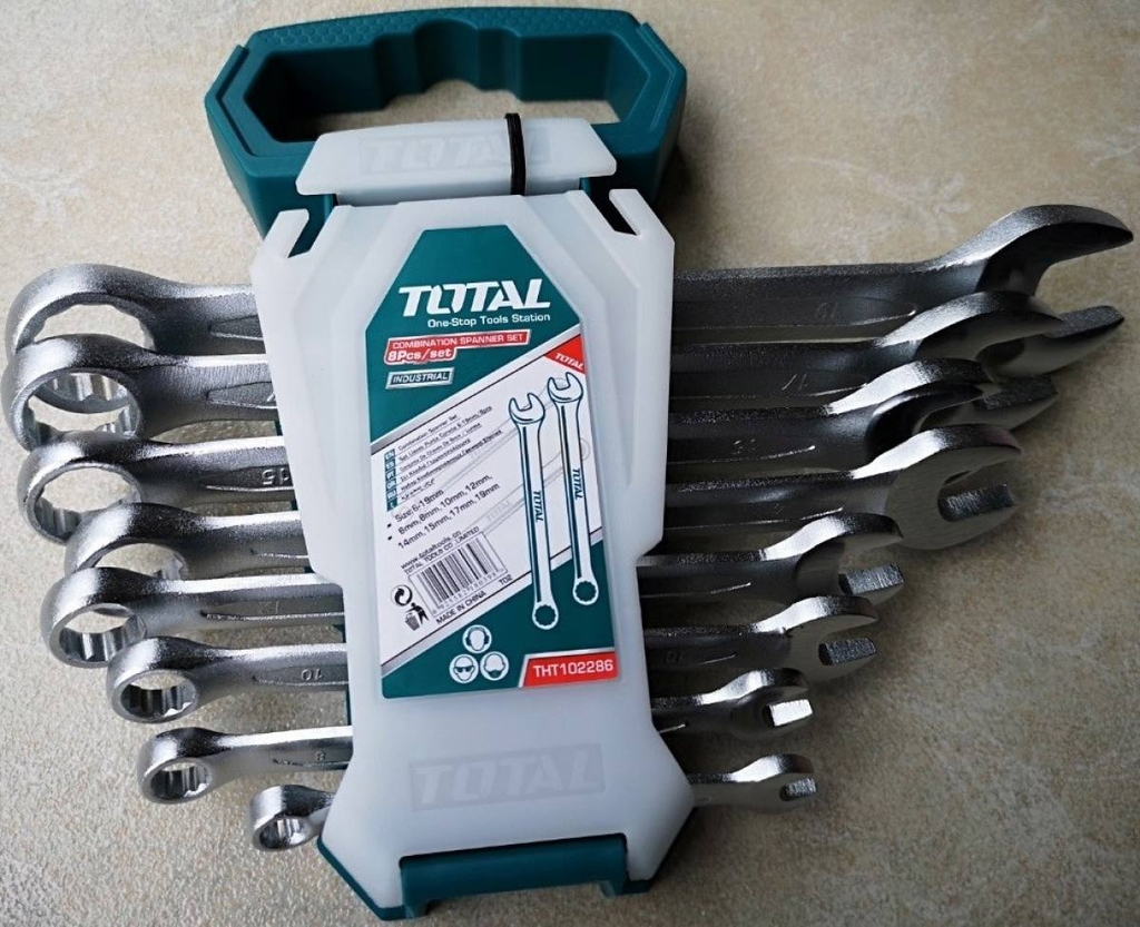 Bộ cờ lê vòng miệng THT102286-I TOTAL